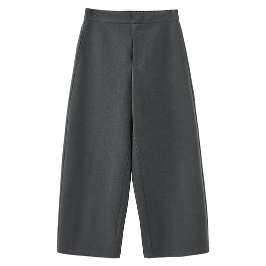 Dark Check Anti-Wrinkle Basic Pants
