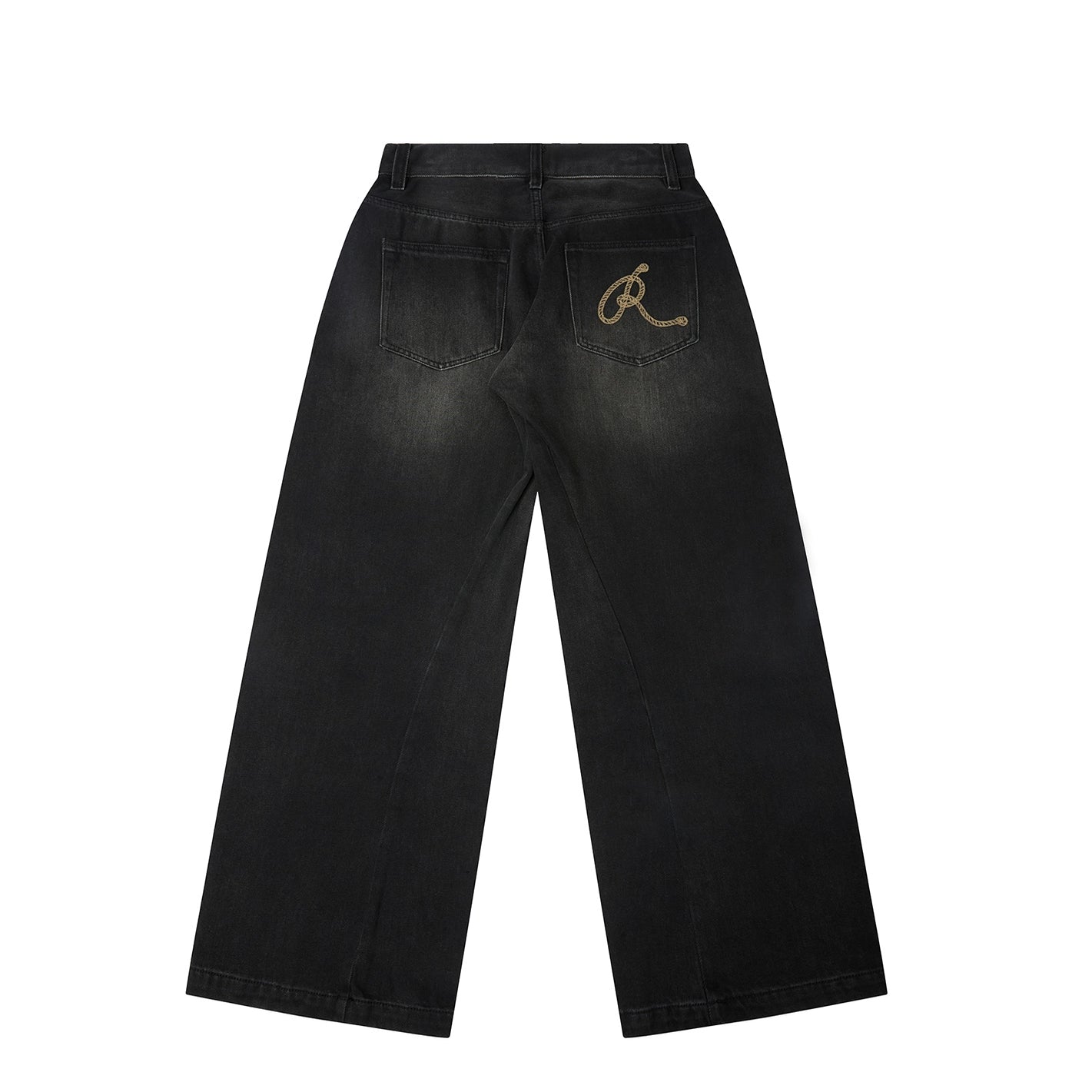 Twisted  Black Vintage Jeans