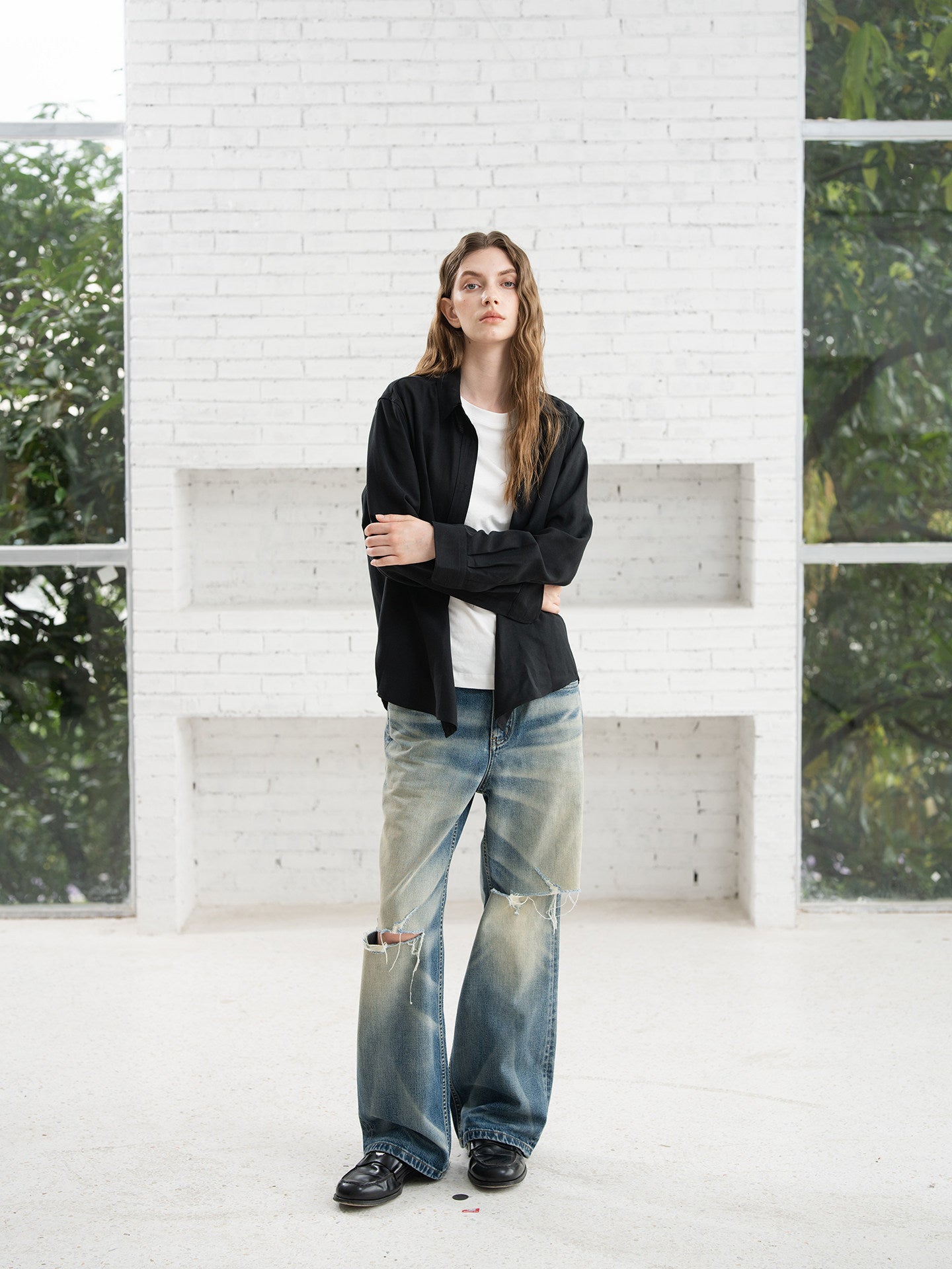 Cloisonné Laser Jeans