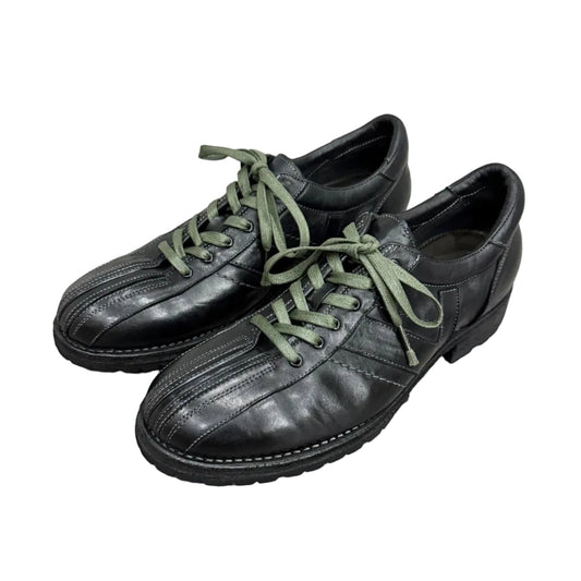 Horse leather lace-up German shoes