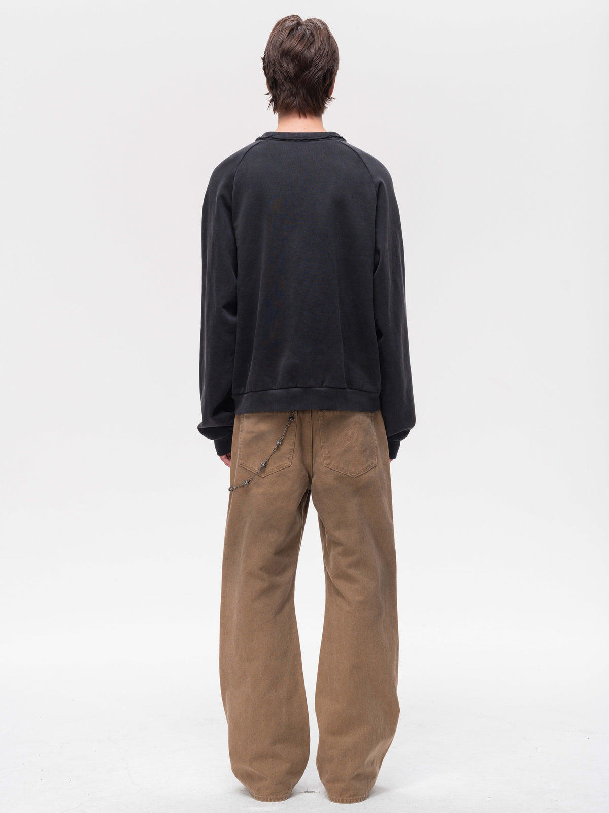 SPLIT NECK Sweatshirt