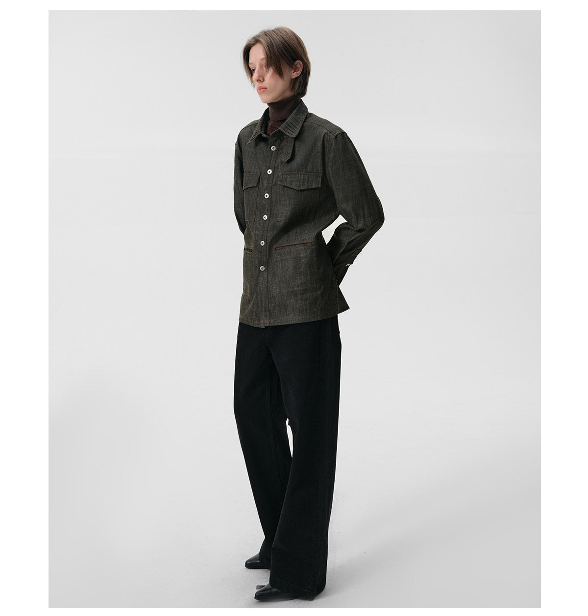 SLIGHT VOGUE テーラードジャケット ダークグレー Slight Vogue – Verist