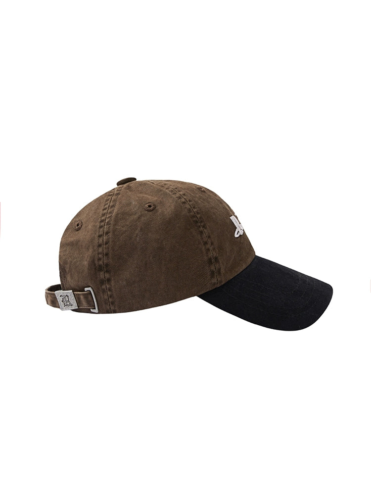 RS5 Washed Contrast-Embroidered Cap ROCKSTEADY