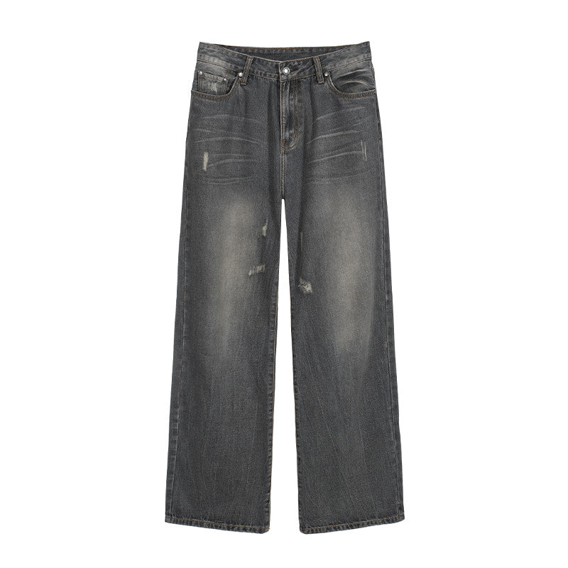Vintage Nevada Wash Loose Straight Jeans