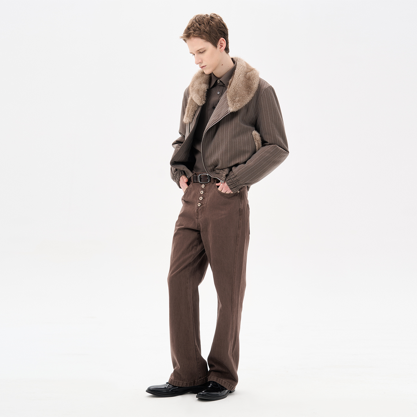 Striped Padded Jackets