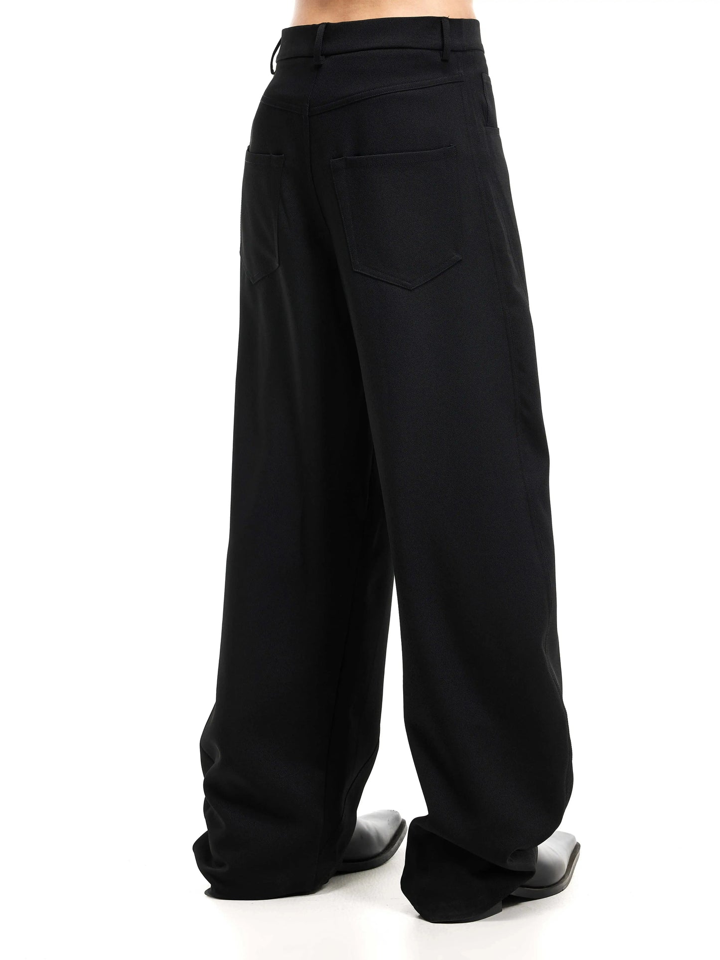 Anti-wrinkle Cropped Suit Pants