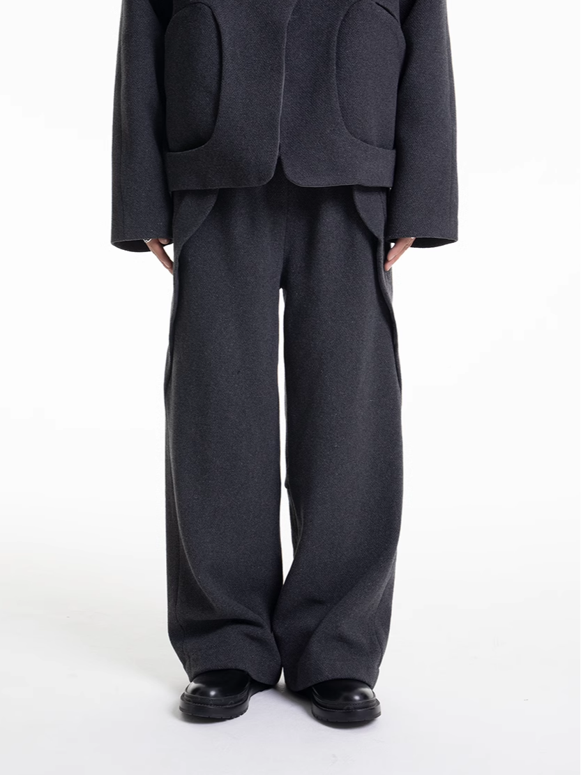AWeBreak Cut Wool Trousers