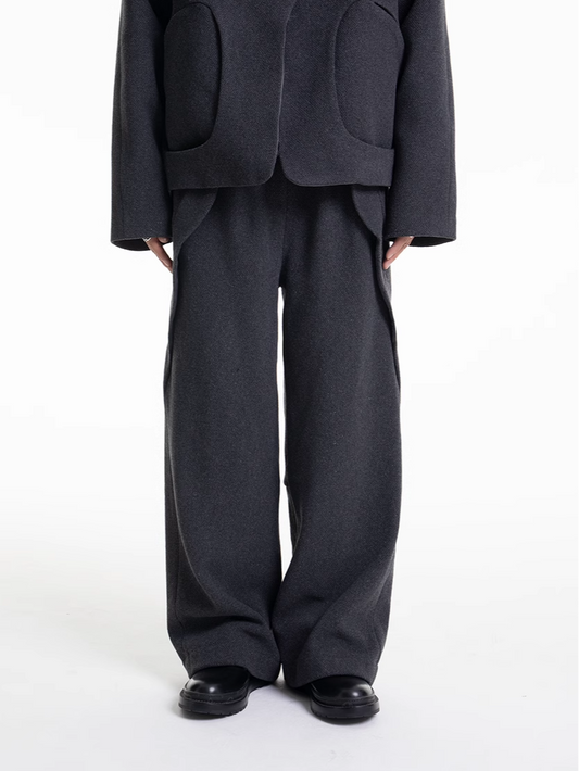 AWeBreak Cut Wool Trousers