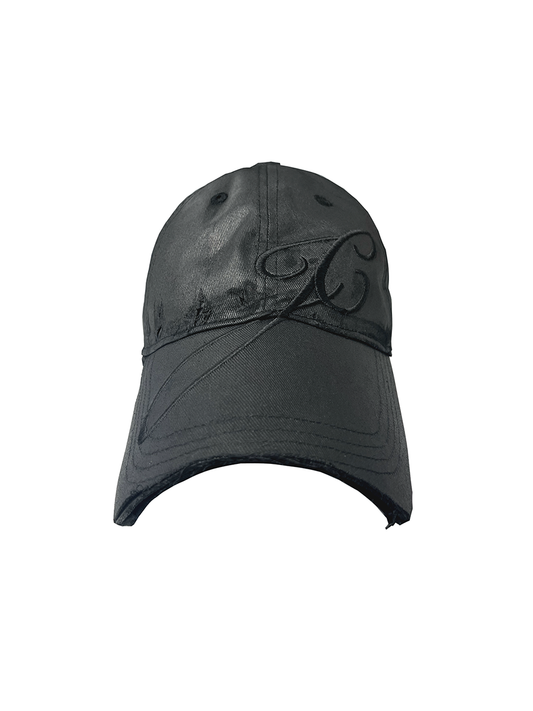 Wax Coating Peaked Cap
