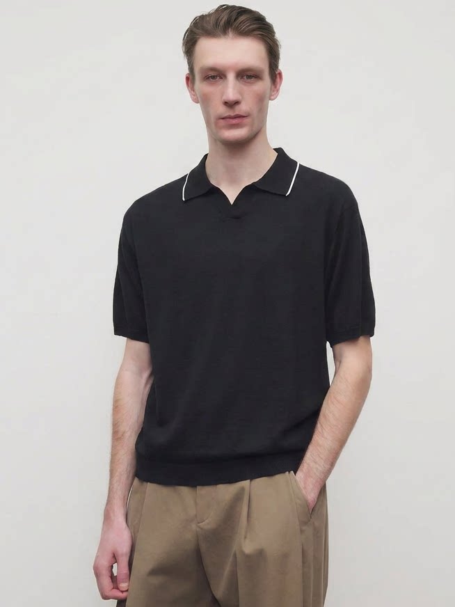 Linen Polo Shirt