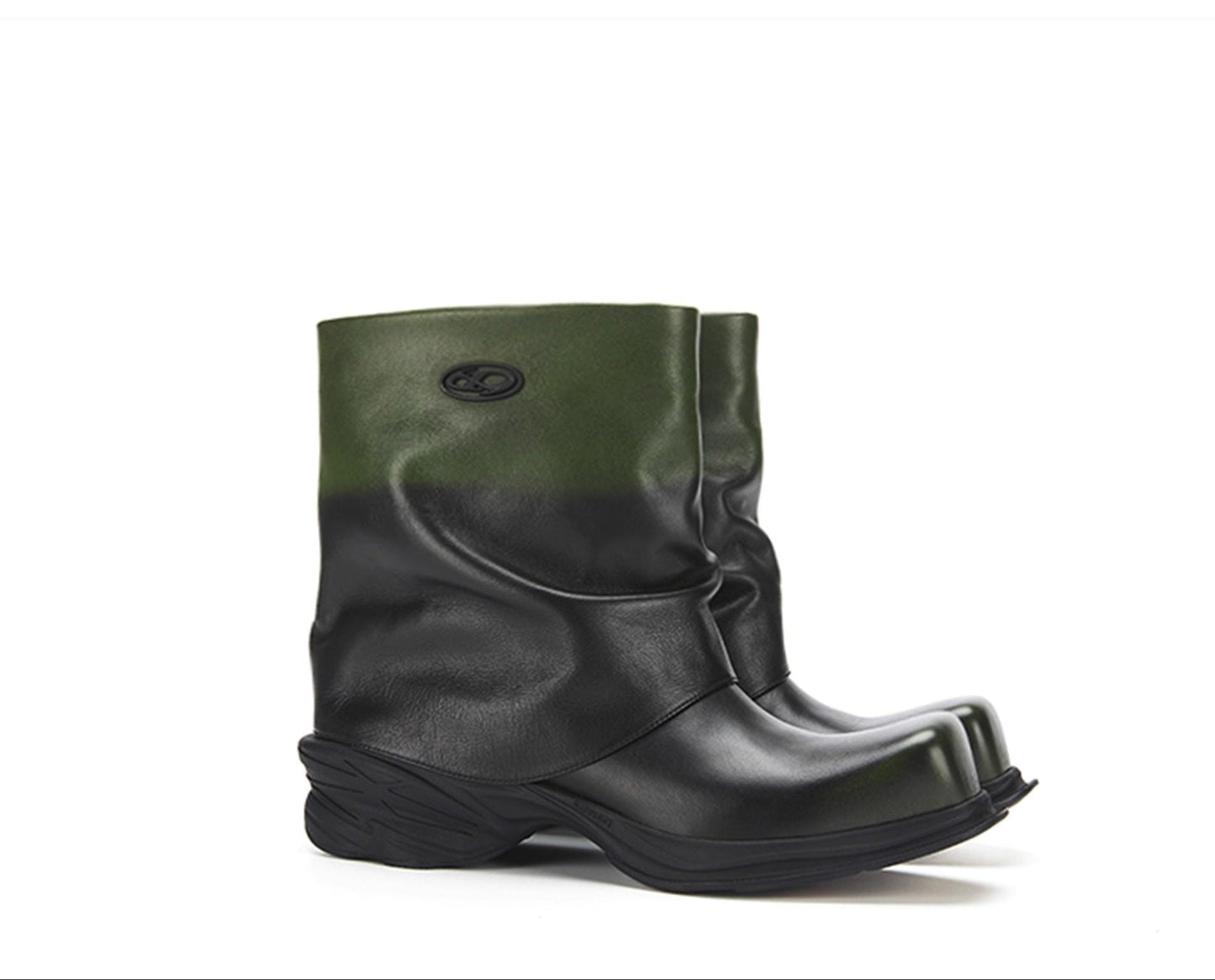 Hand-polished cowhide boots