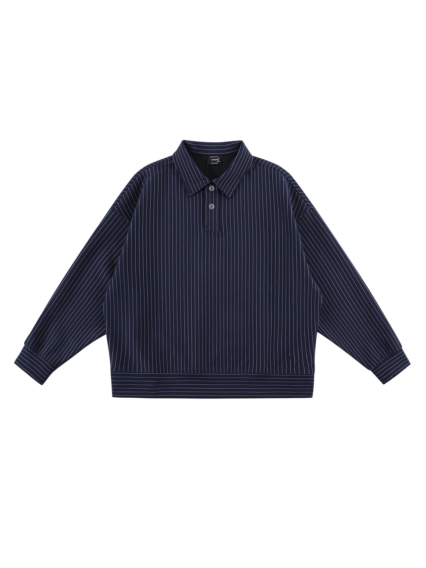 Loose double-layered polo shirt