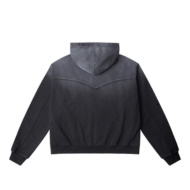 Applied for retirement* Vintage style zip sweatshirt