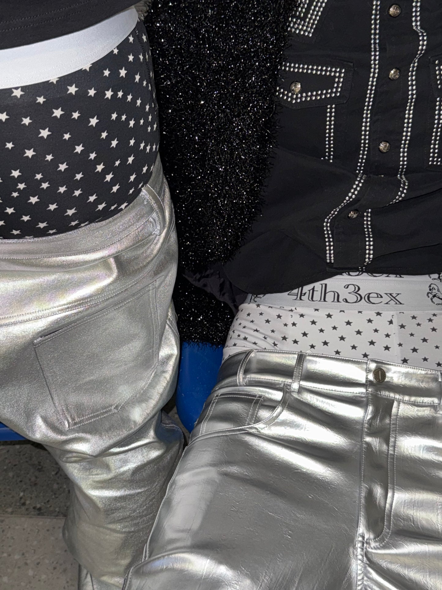Polka Dot Double Waist Boxers