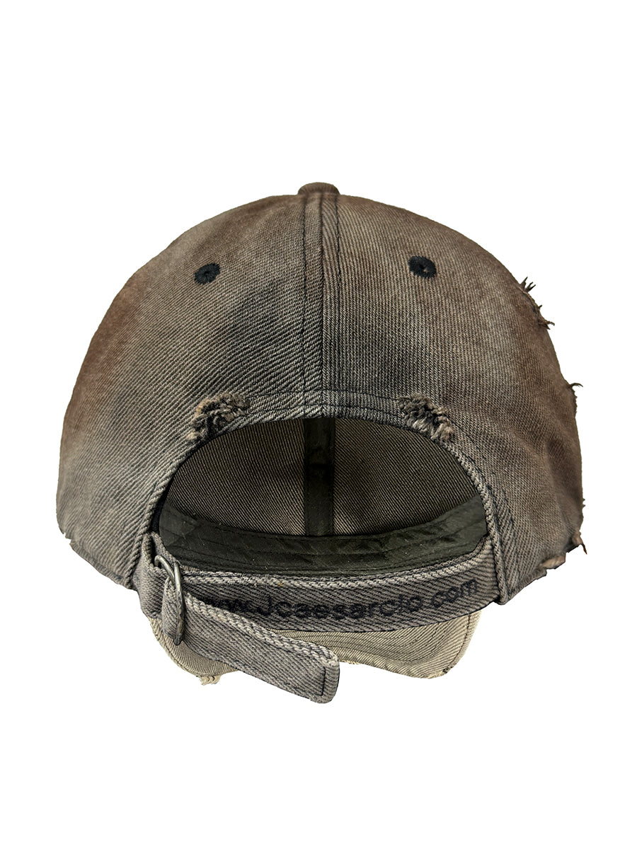 JCAESAR DIRTY PEAKED CAP