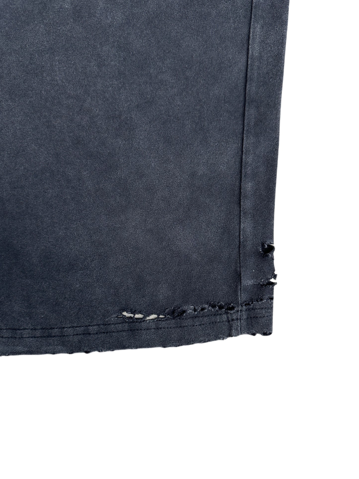 Washed Distressed Slim Fit T-Shirt