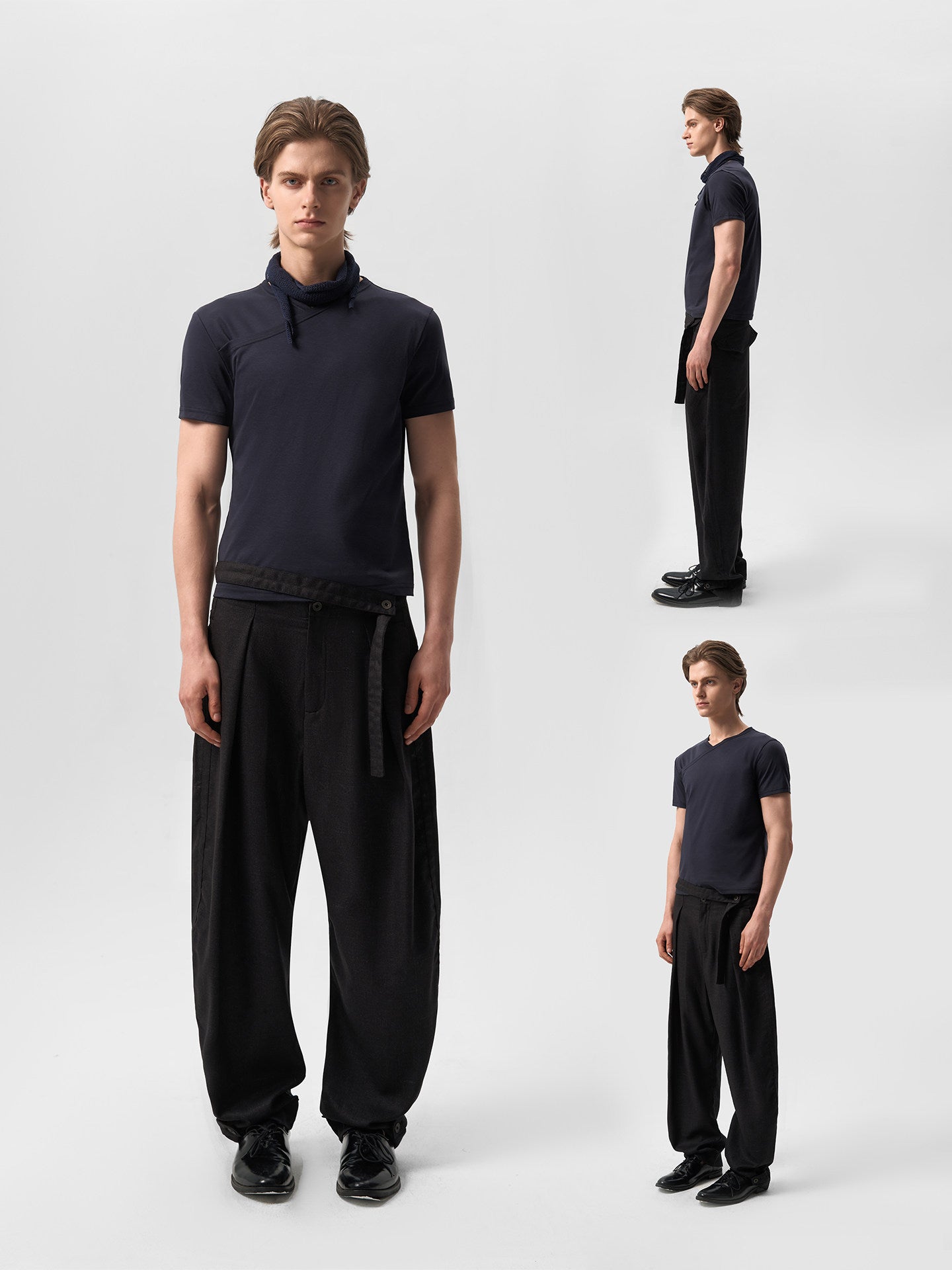 Asymmetrical Stitching T-Shirt