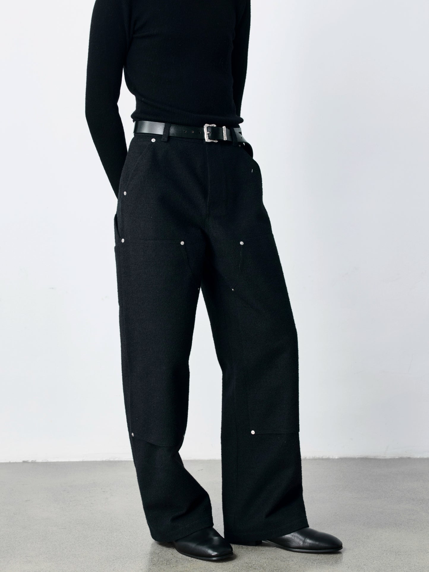 Brushed Logger Pants