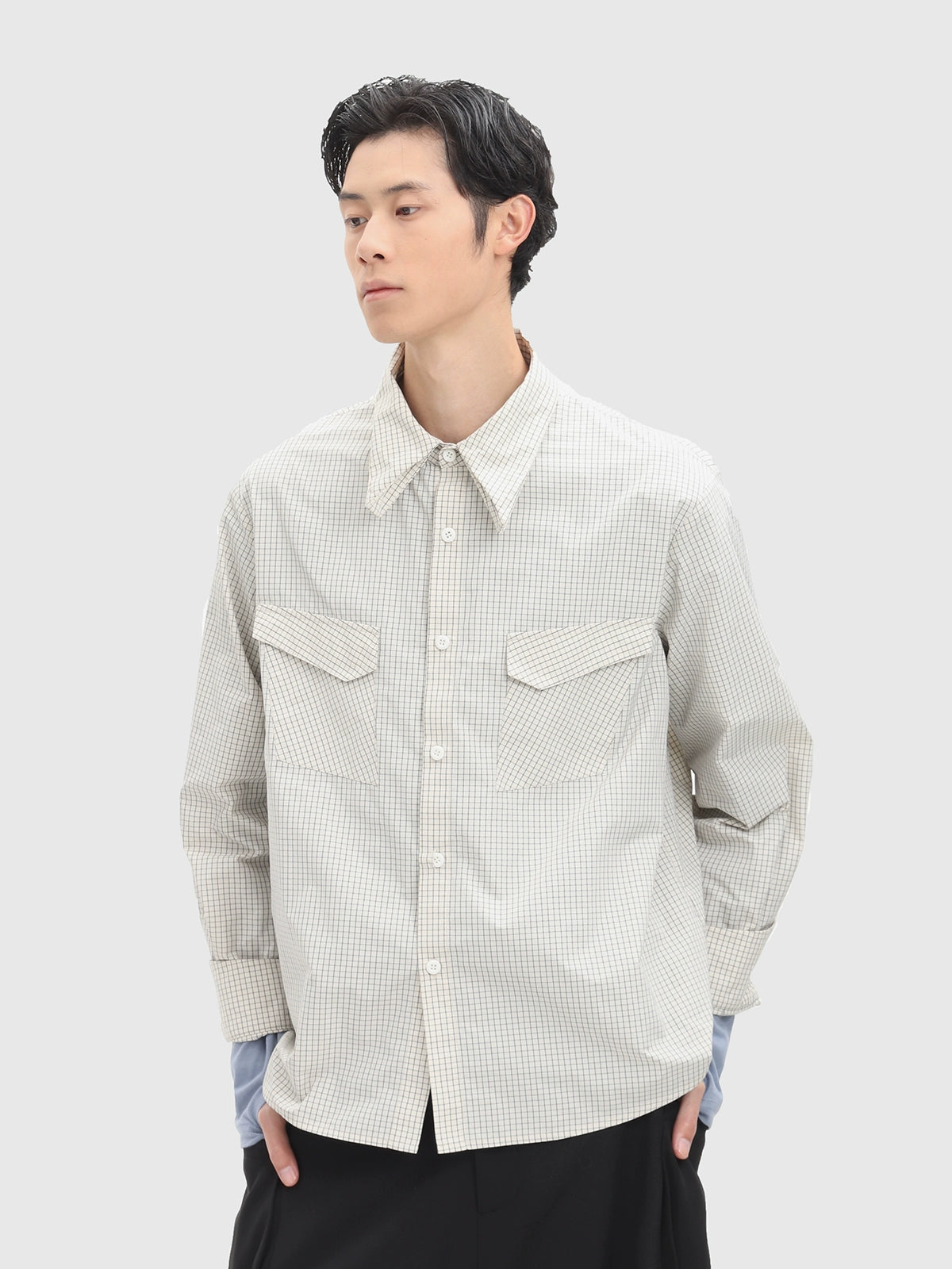 Carton Collar Pocket Shirt