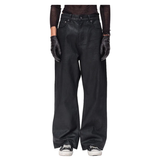 NIGHT RIDER Waxed Horn Jeans