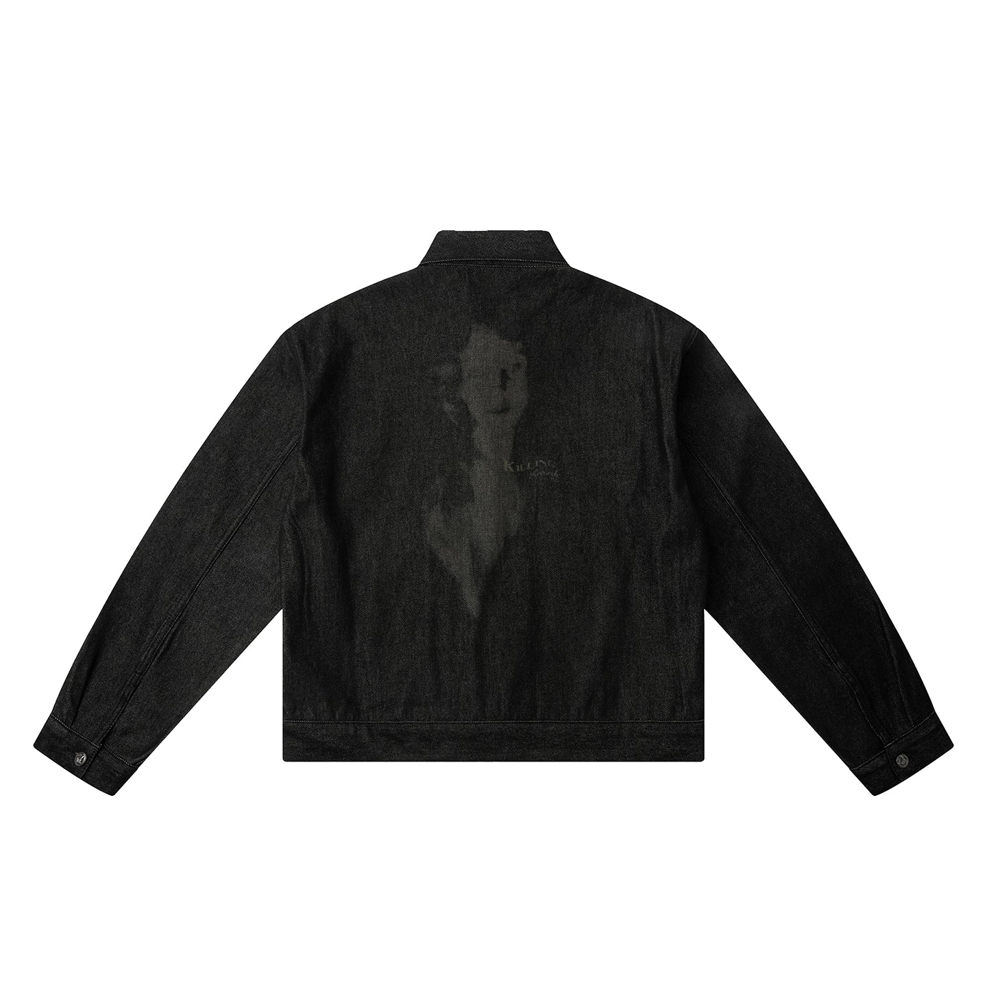 Original Cow Short Wide Denim Jacket