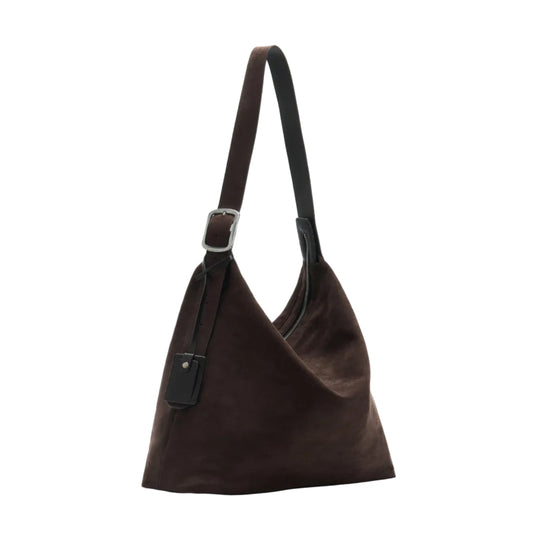 SUEDE HOBO BAG
