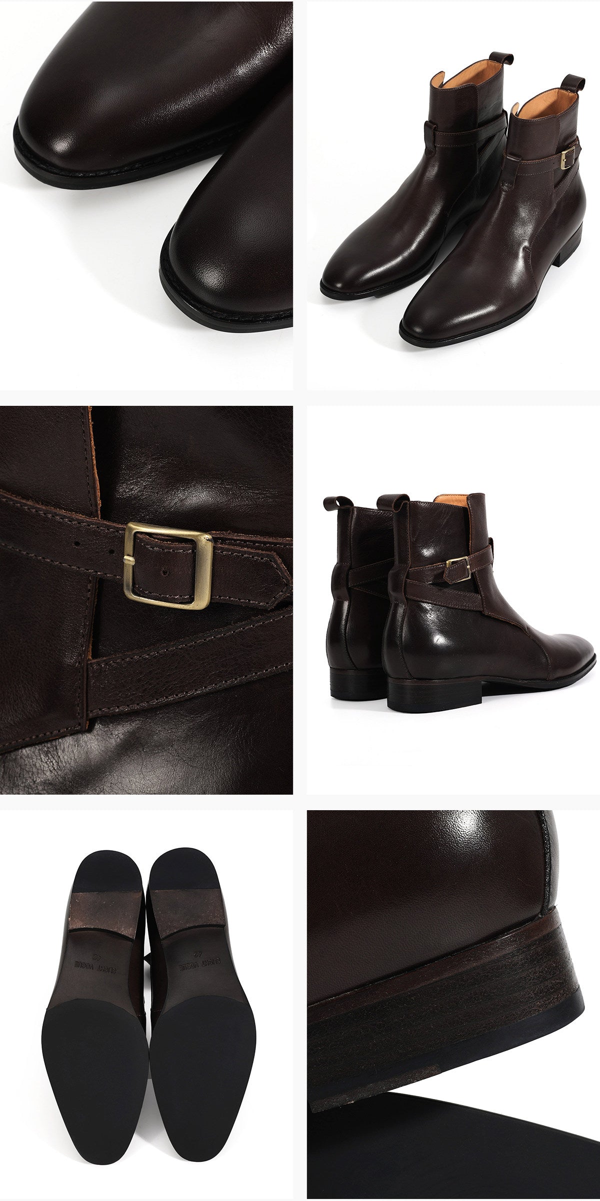 Wrap Strap Ankle Boots