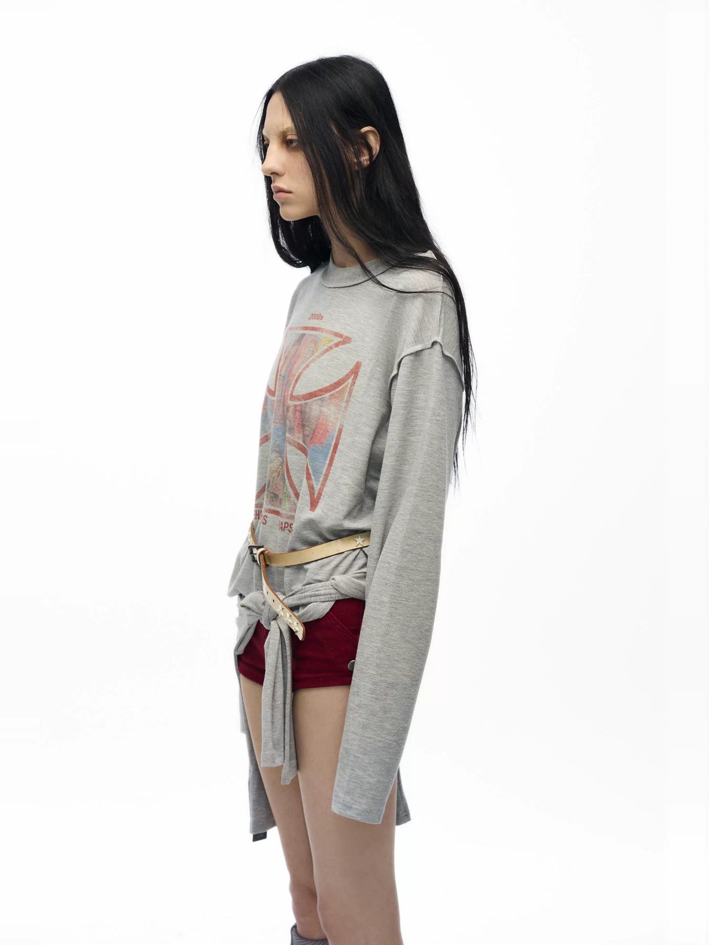 RapStar2000s waffle long sleeve T-shirts