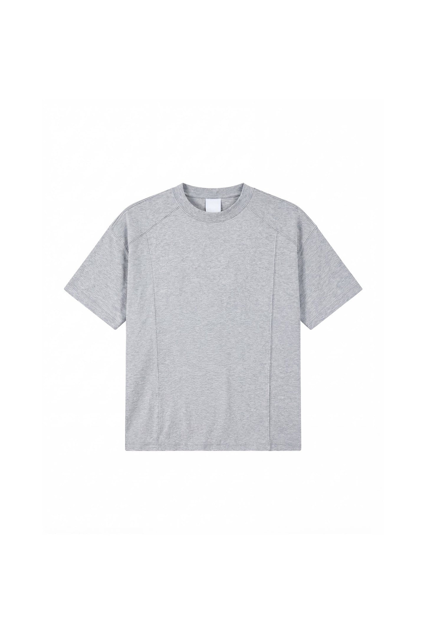 Patchwork short-sleeve T-shirt