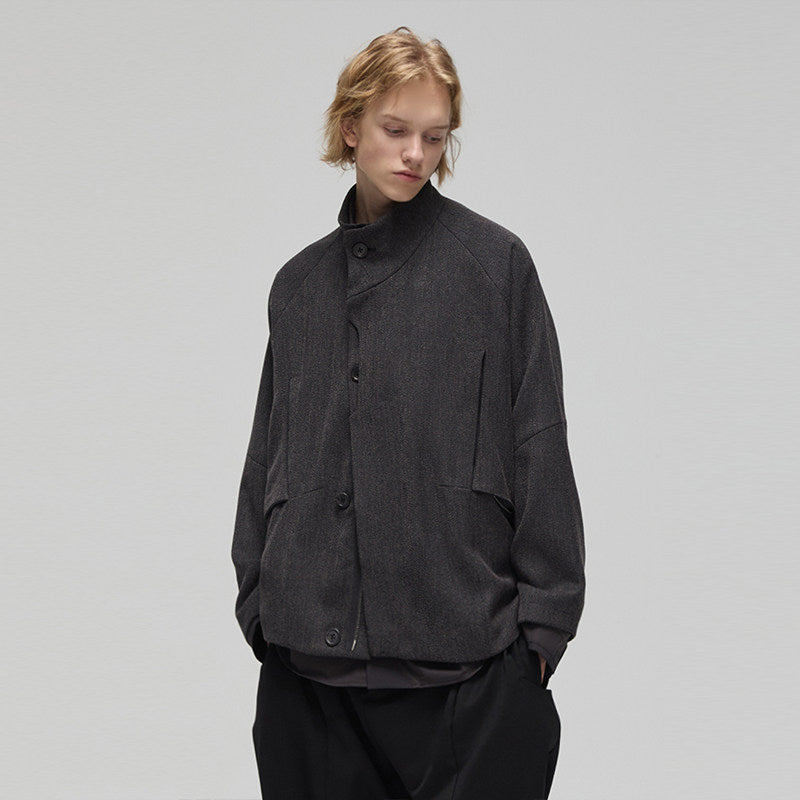 Fleece Stand Collar Jacket