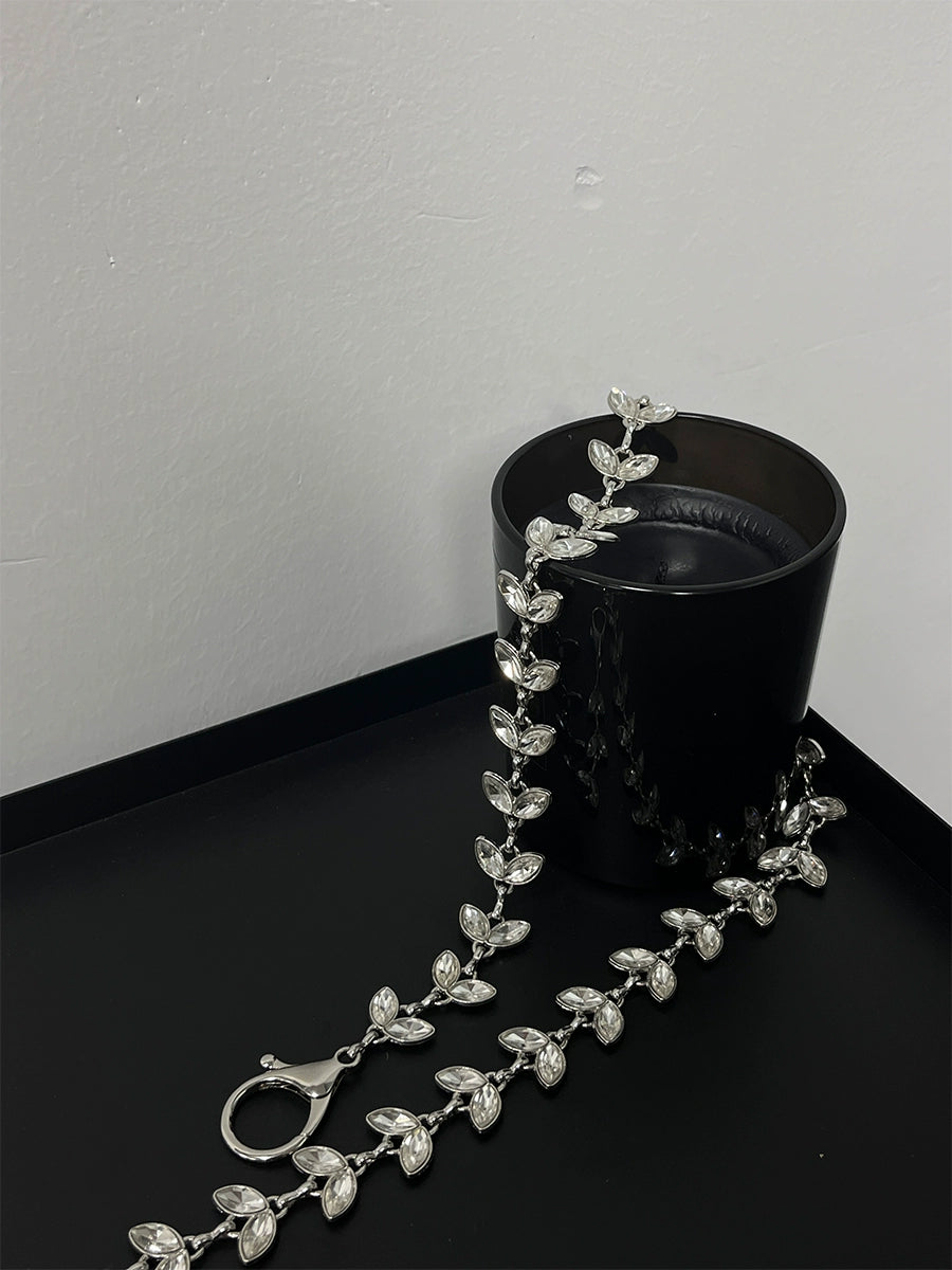 Black Gemstone Chain