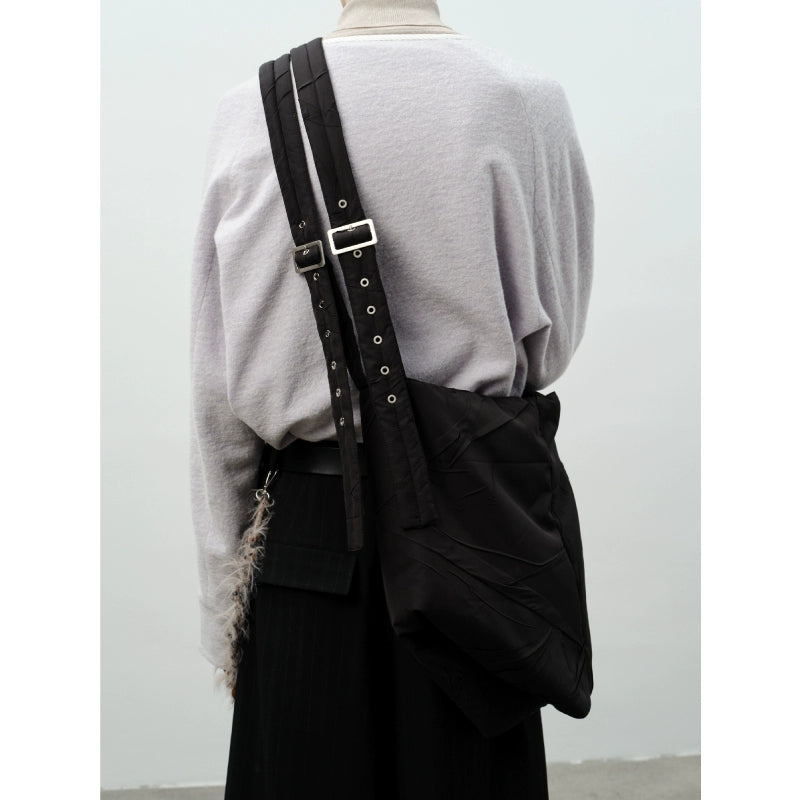 Thinsulate Cotton Pressed Shoulder Bag