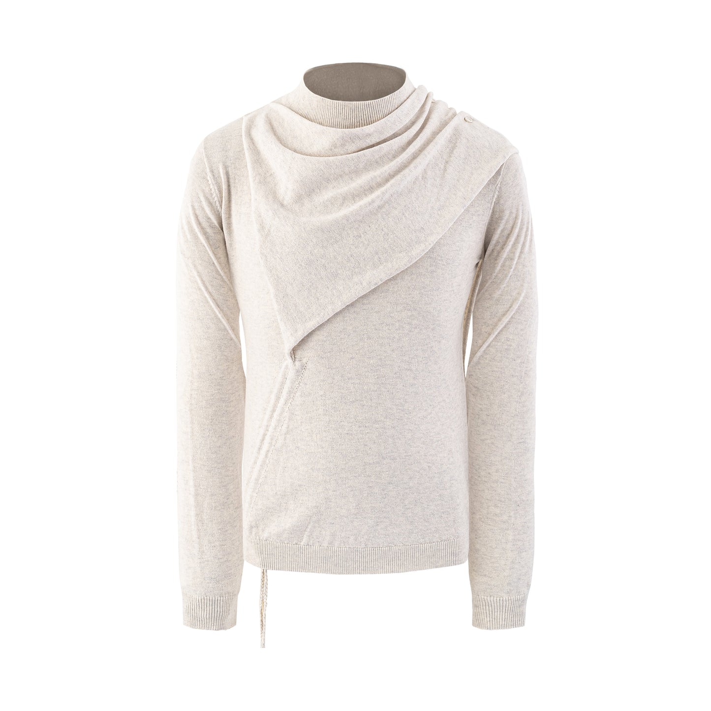 "bone-to-the-bone" knit sweater