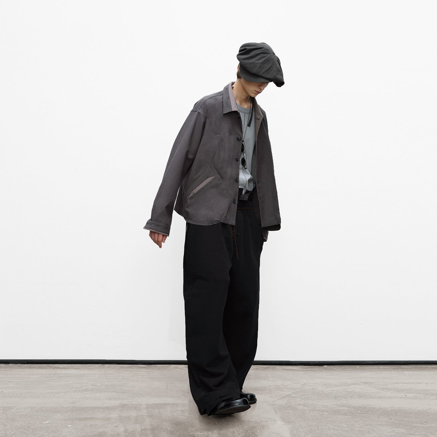 Patch Pocket Cropped Jacket