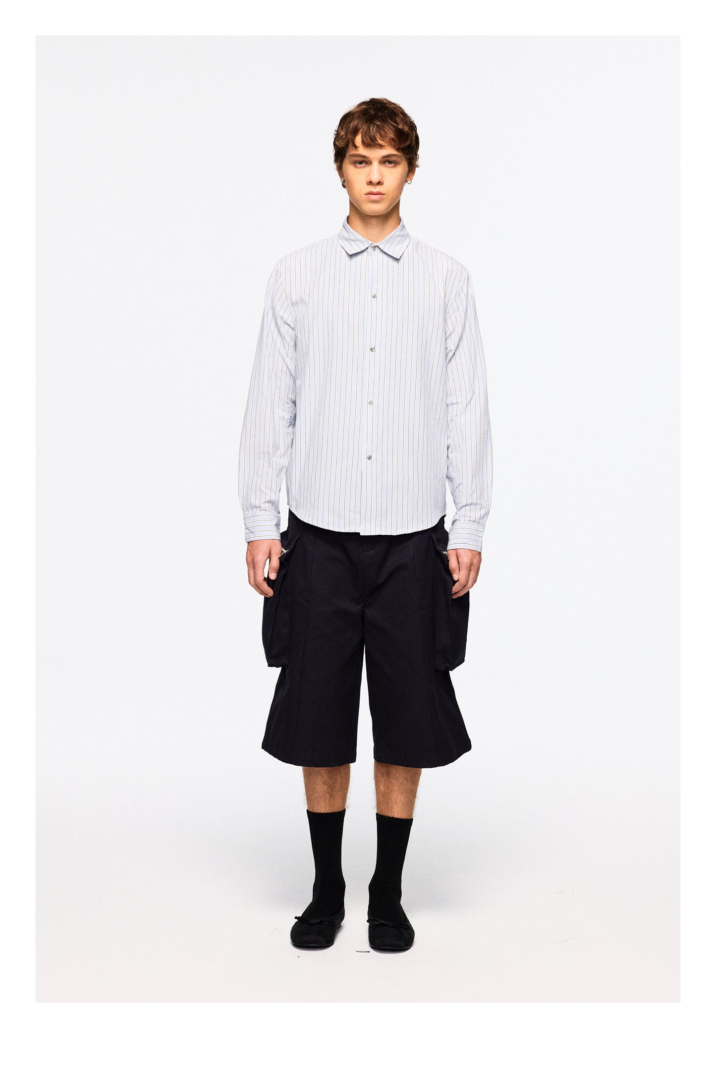 "Bunker" 3D Pocket Cropped Pants