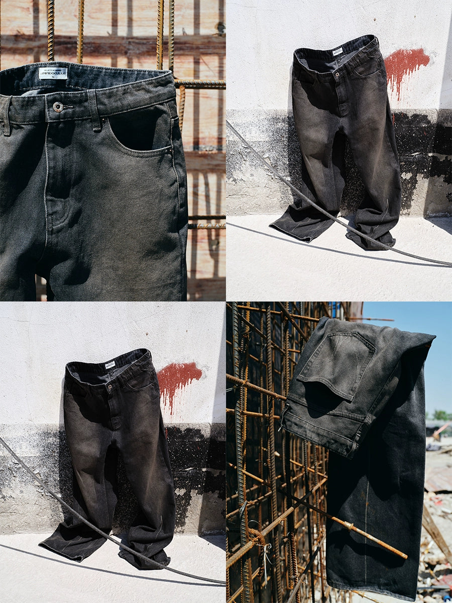 Distressed Blood Stain Jeans