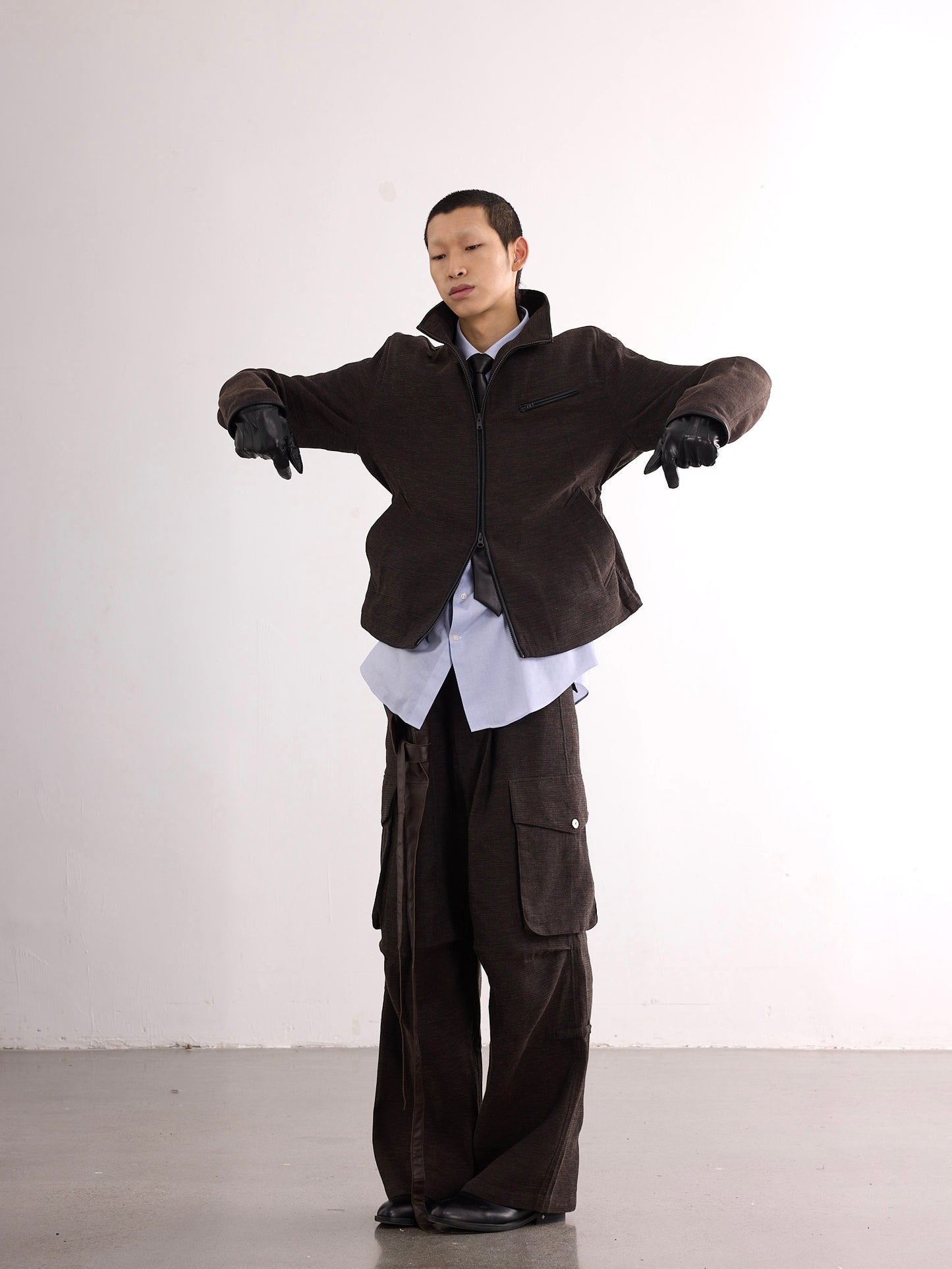Linen Cargo Pants k11