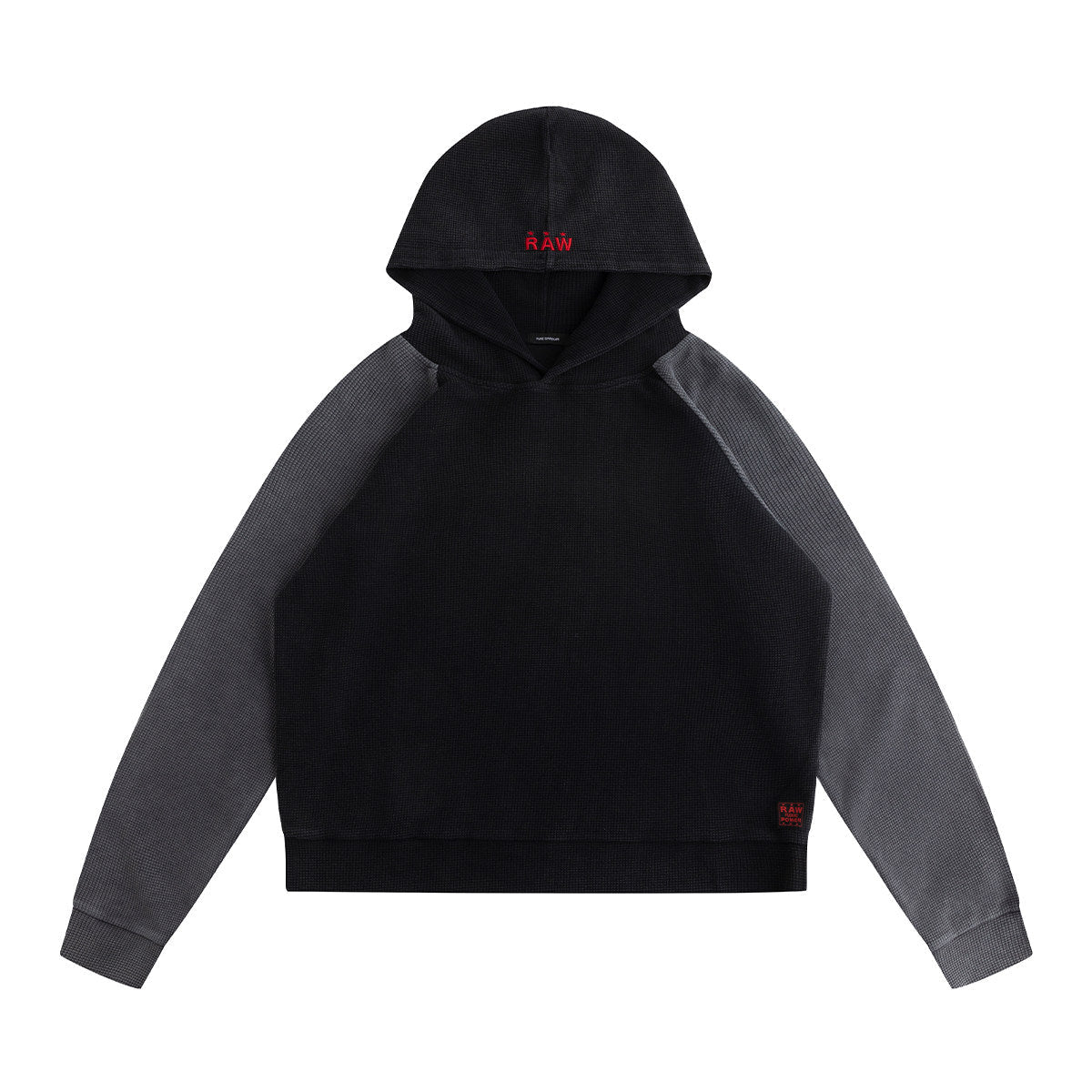Raw washed raglan LS Shirt