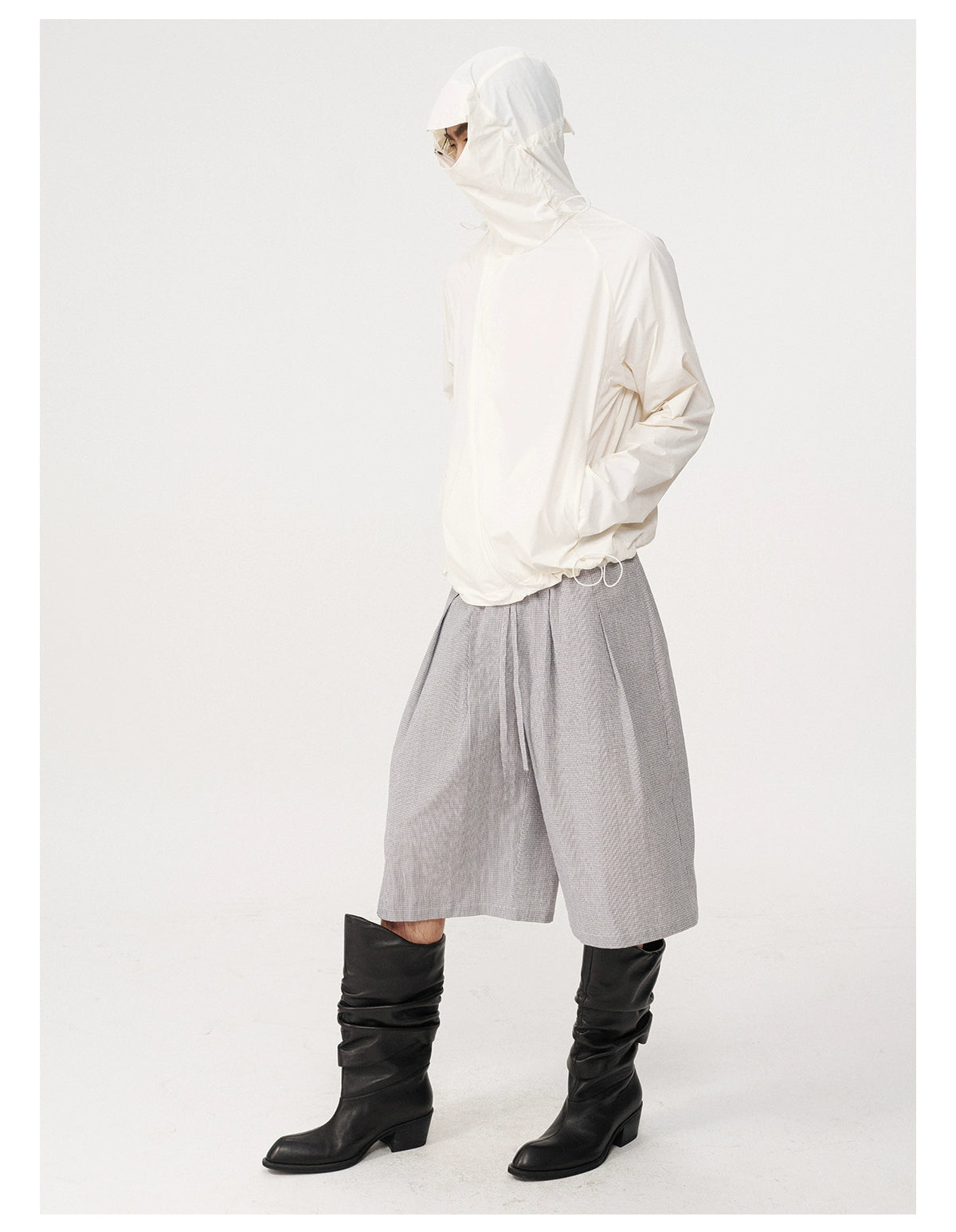 Zipper Sun -Proof Hooded Jacket UPF100+