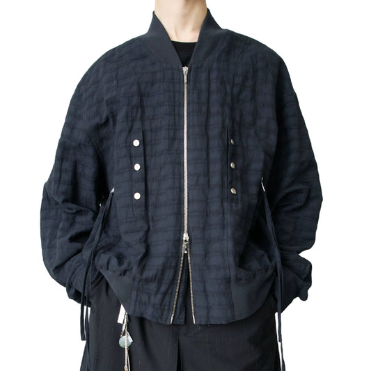 Cropped Baseball Jacket