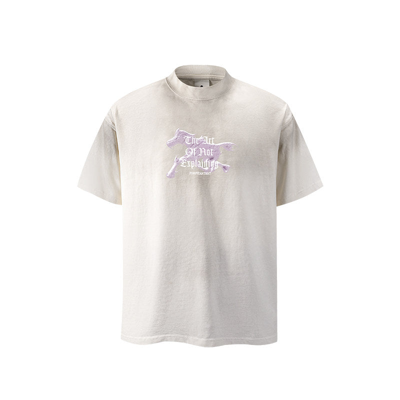 Loose heavy short sleeve tee