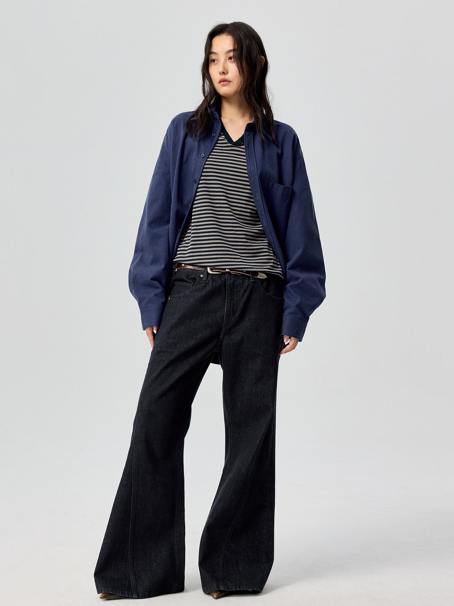 Raw Selvedge Boot Cut Jeans