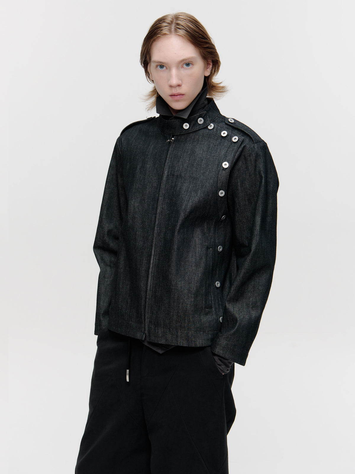 Raw Cowhide Fencing Jacket