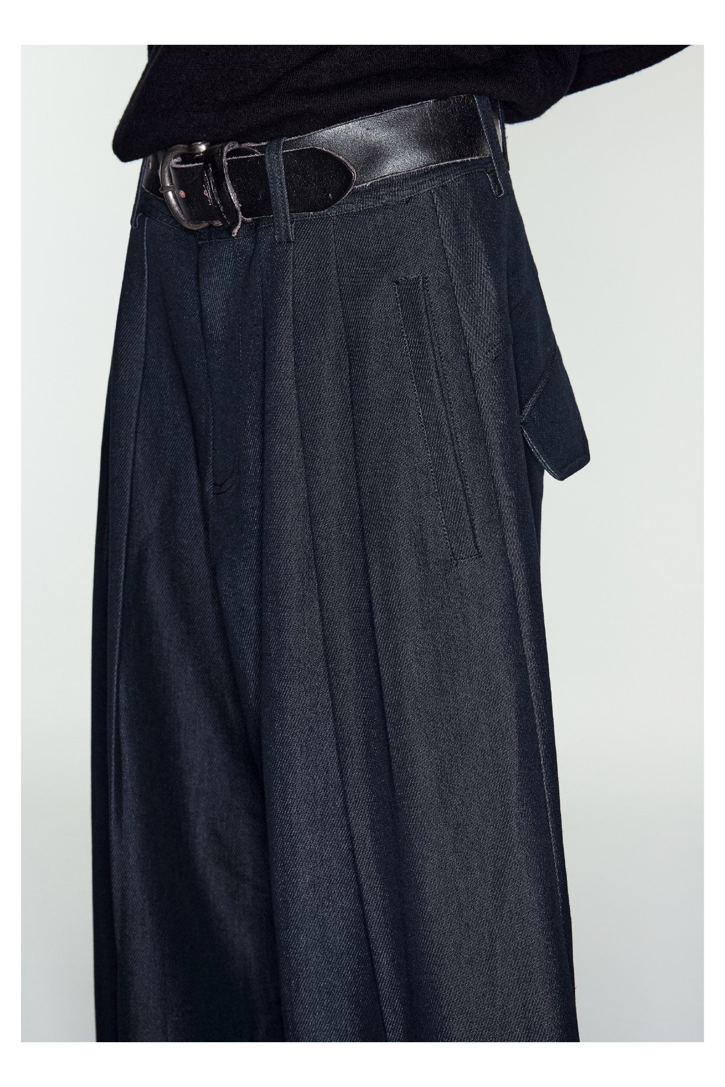 Loose banana denim pants