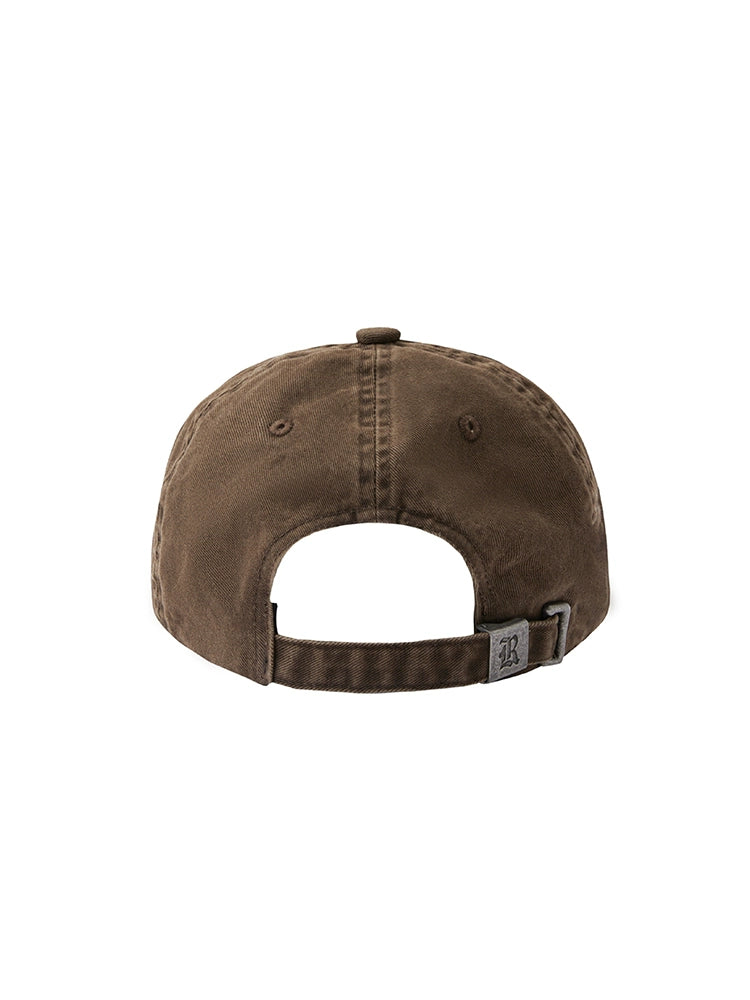 RS5 Washed Contrast-Embroidered Cap ROCKSTEADY