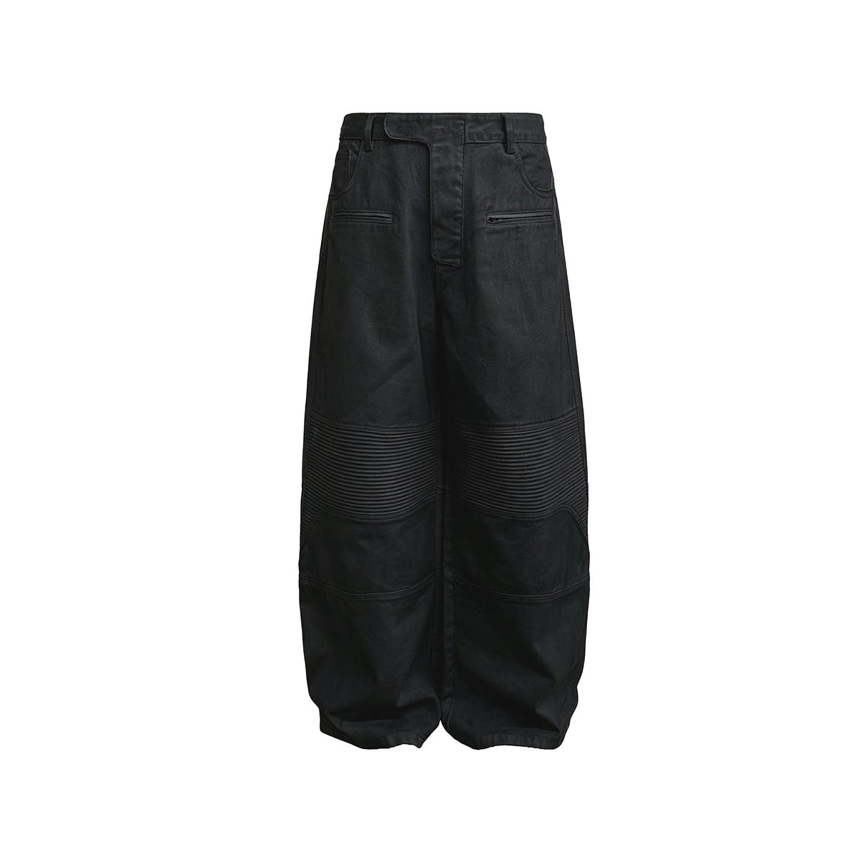 Coated Waxed Motorcycle Pants