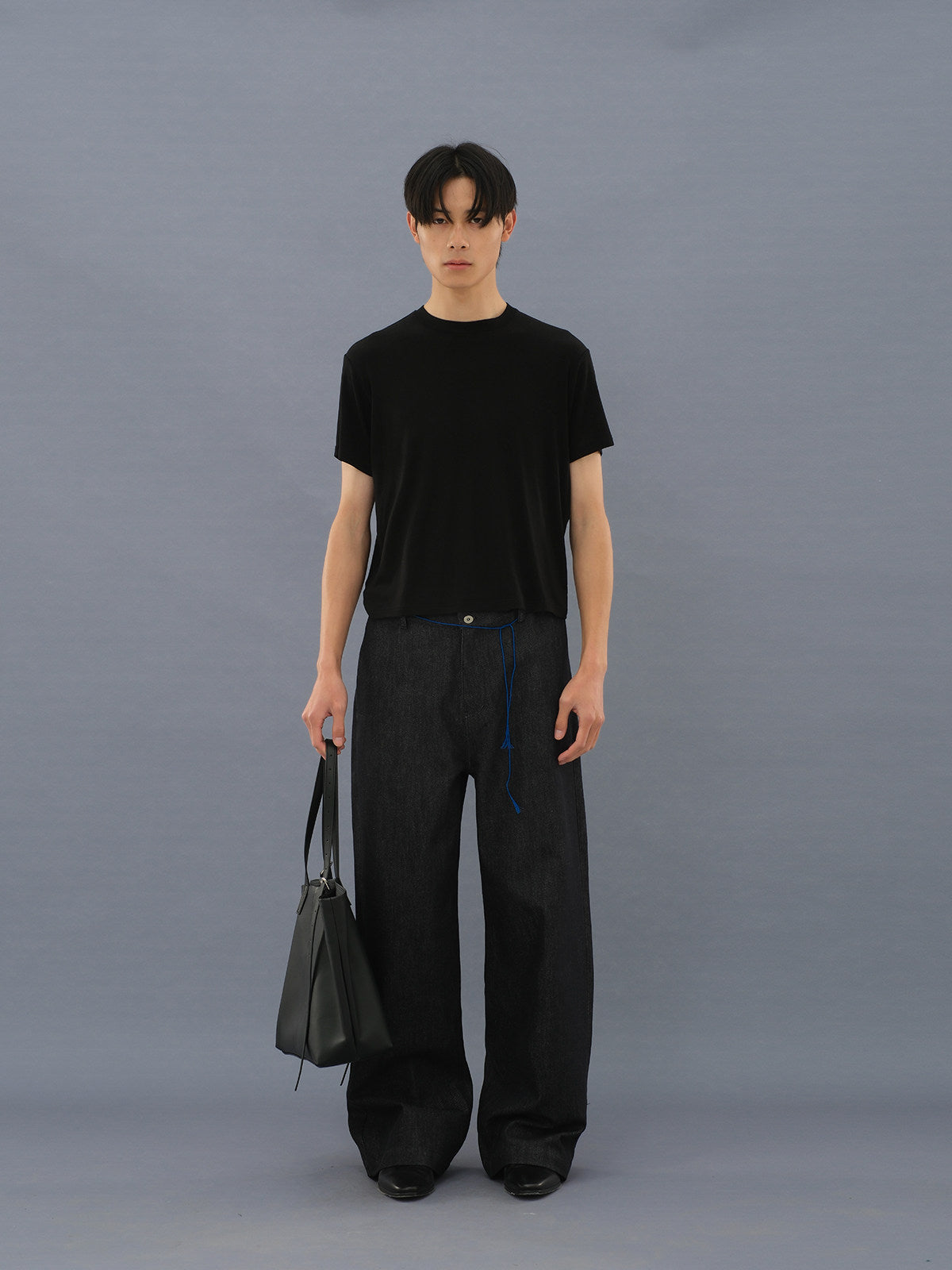 Straight cow trousers