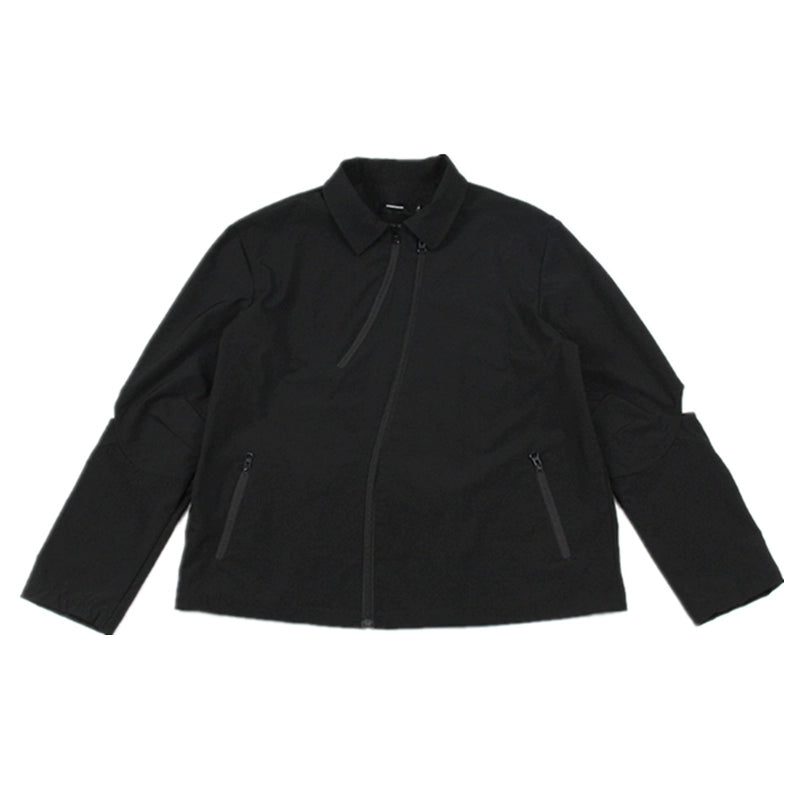 Zipper Hollow Cut Jacket