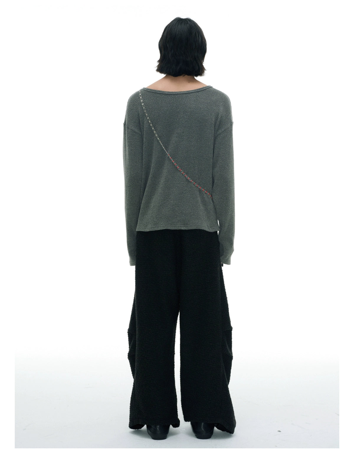 lazy boat neck Knit