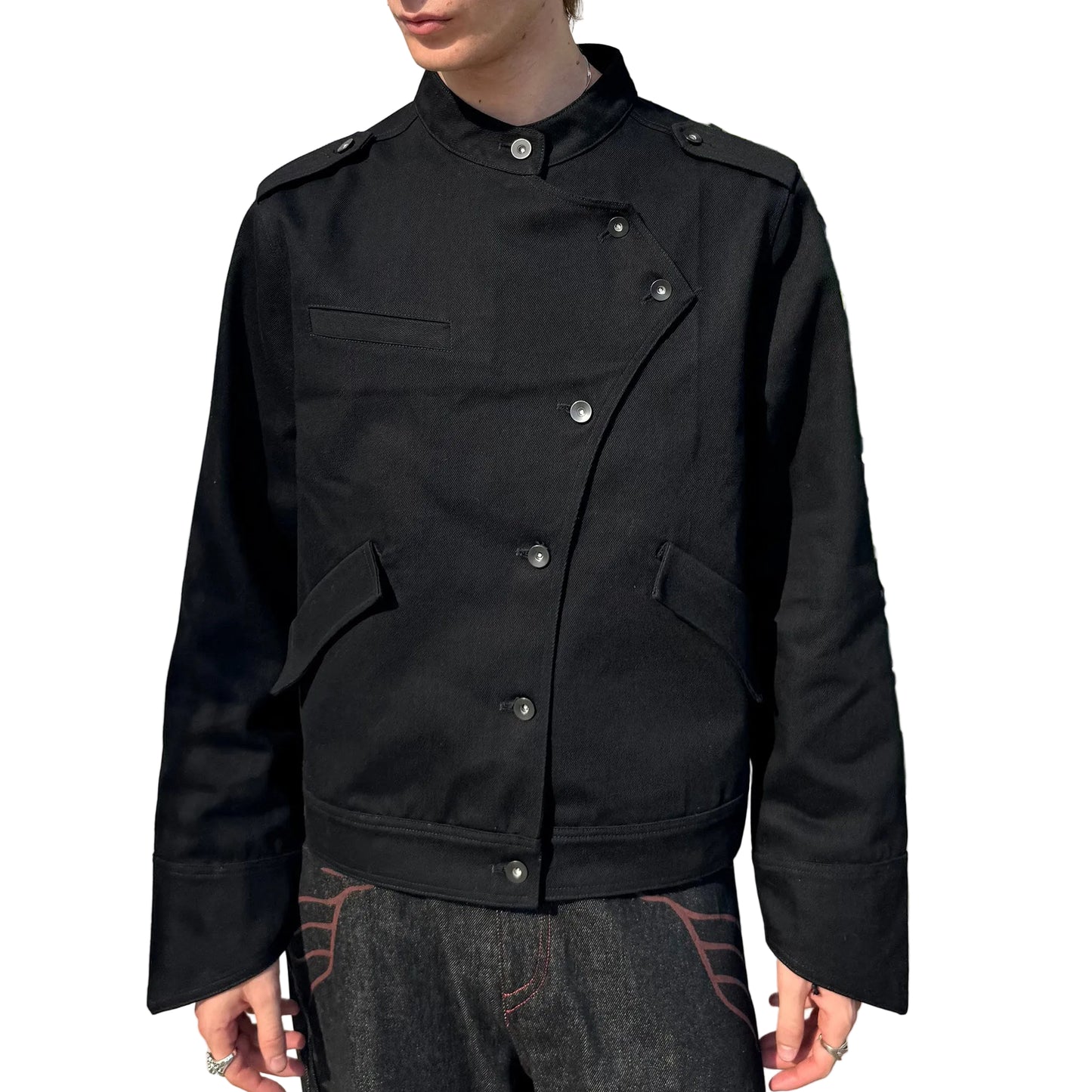 "Sword Rider" stand-up collar warlord jacket